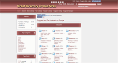 Desktop Screenshot of greatdirectoryofwebsites.com